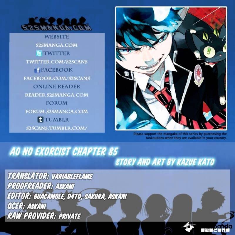 Read Ao no Exorcist EN Manga Online