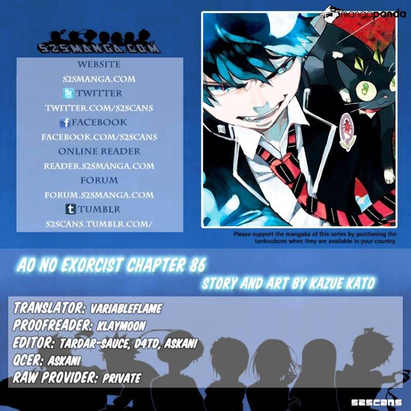Read Ao no Exorcist EN Manga Online