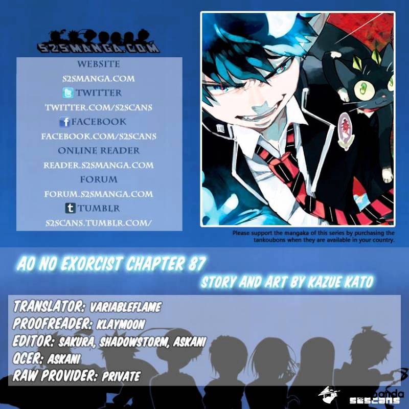 Read Ao no Exorcist EN Manga Online