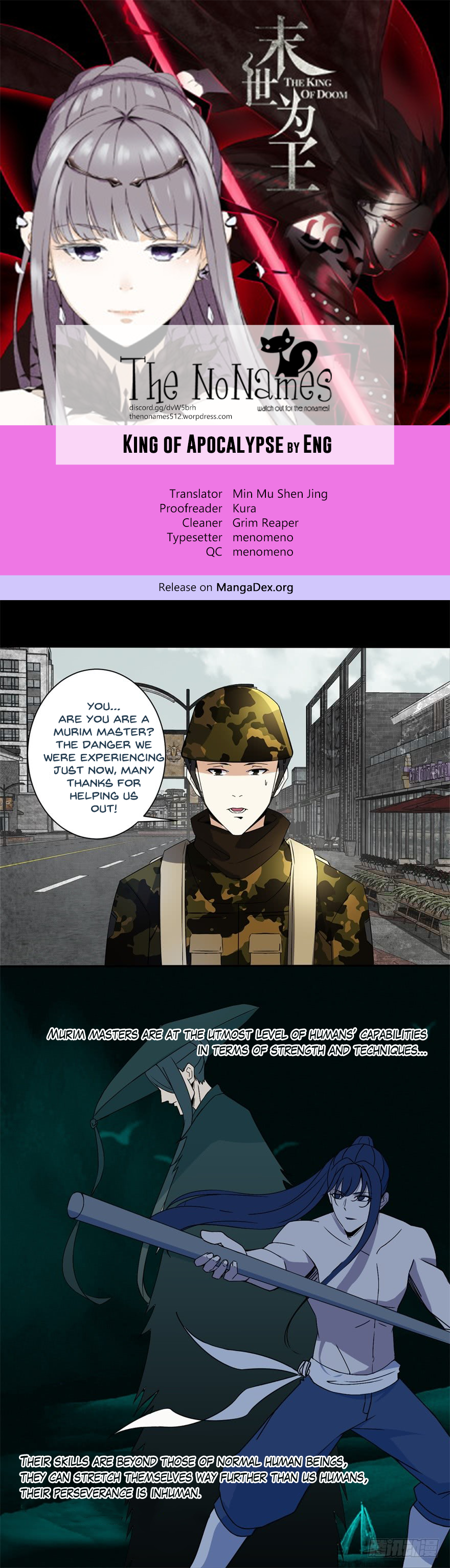 Read Apocalypse Savior EN Manga Online