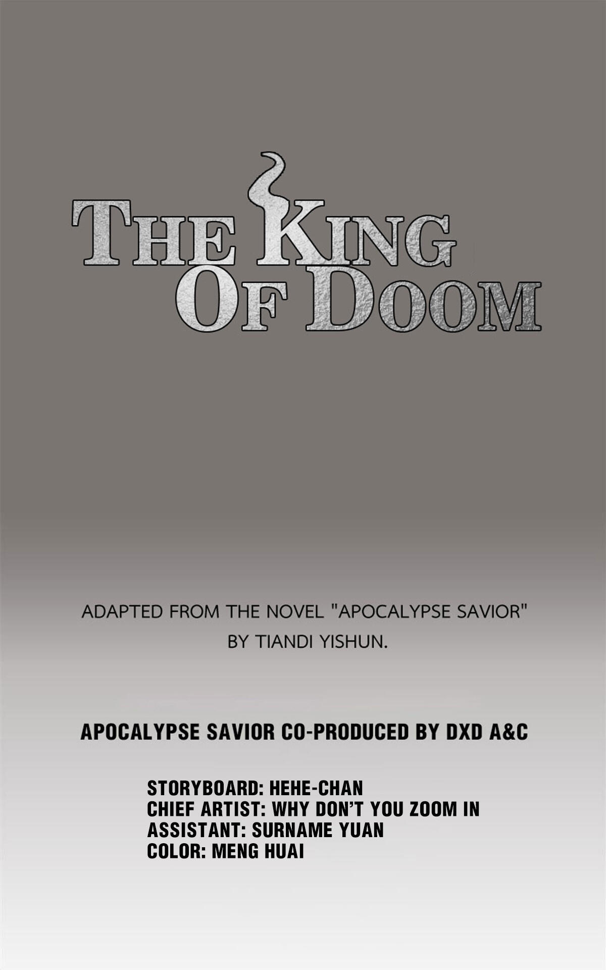 Read Apocalypse Savior EN Manga Online