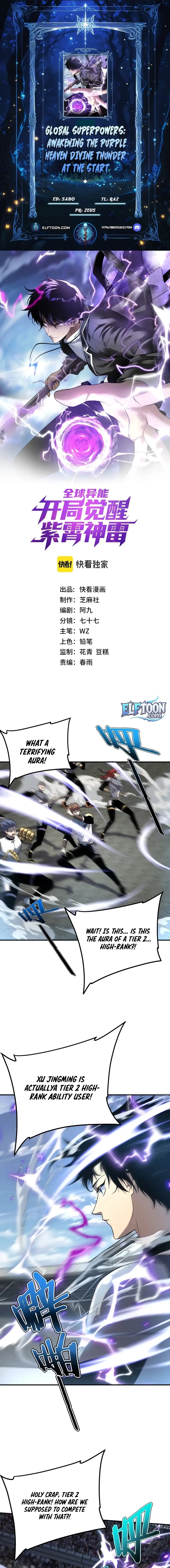 Read Awakening the Purple Thunder at the Beginning EN Manga Online