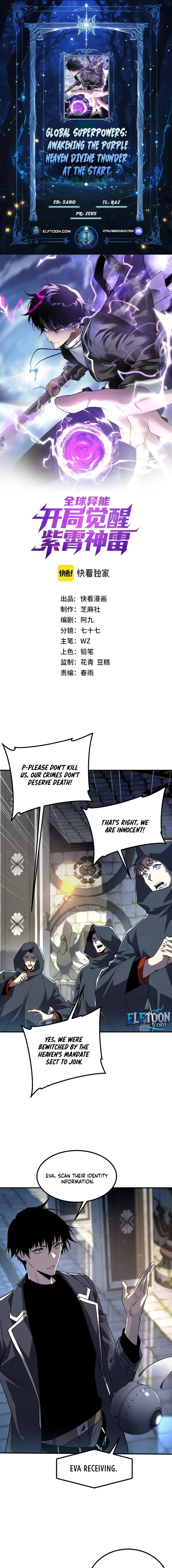 Read Awakening the Purple Thunder at the Beginning EN Manga Online