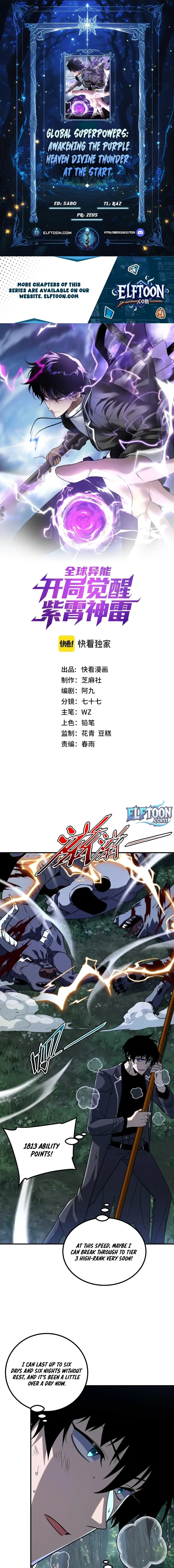 Read Awakening the Purple Thunder at the Beginning EN Manga Online