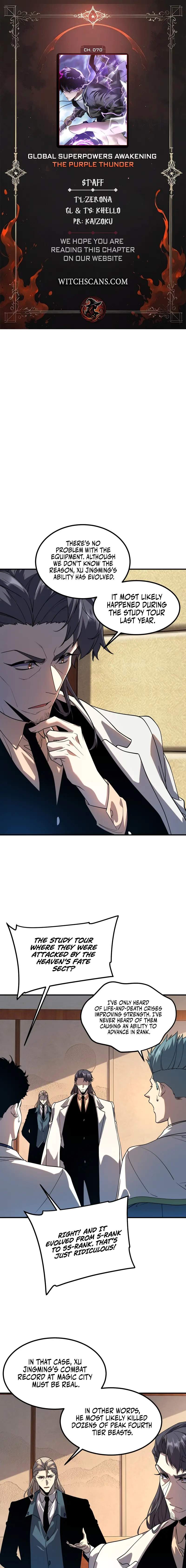 Read Awakening the Purple Thunder at the Beginning EN Manga Online