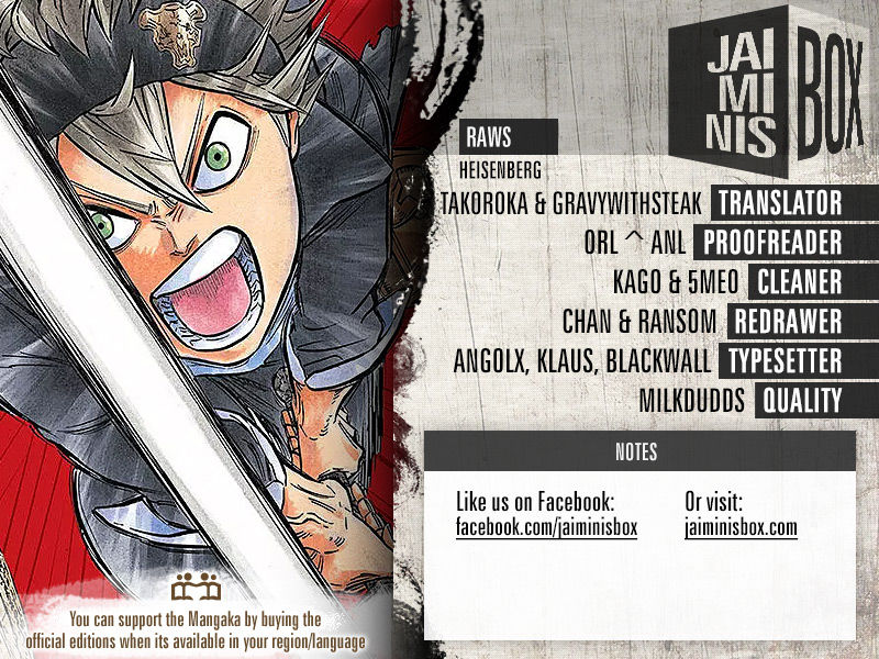 Read Black Clover EN Manga Online