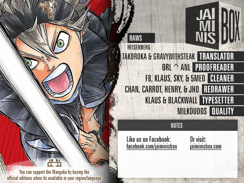 Read Black Clover EN Manga Online
