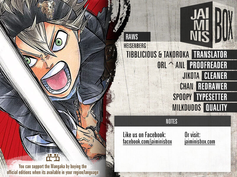 Read Black Clover EN Manga Online