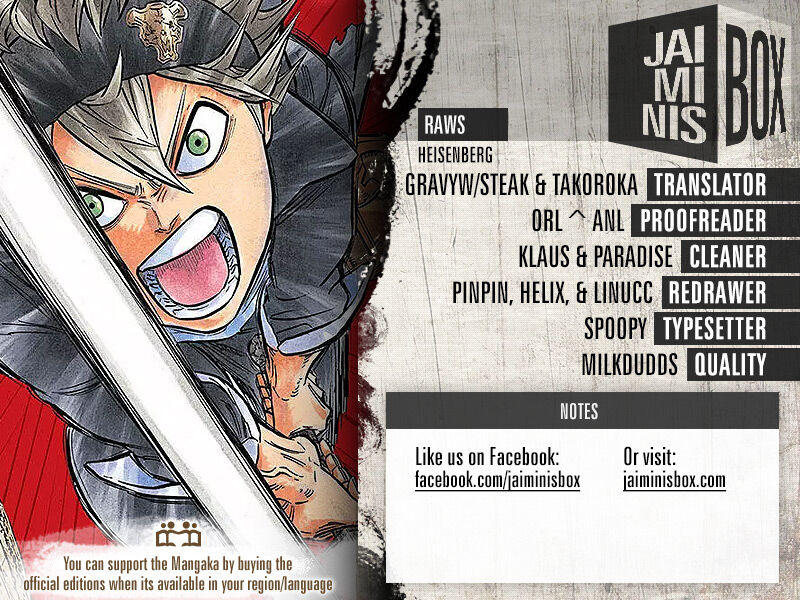 Read Black Clover EN Manga Online