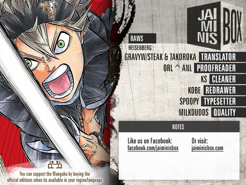 Read Black Clover EN Manga Online