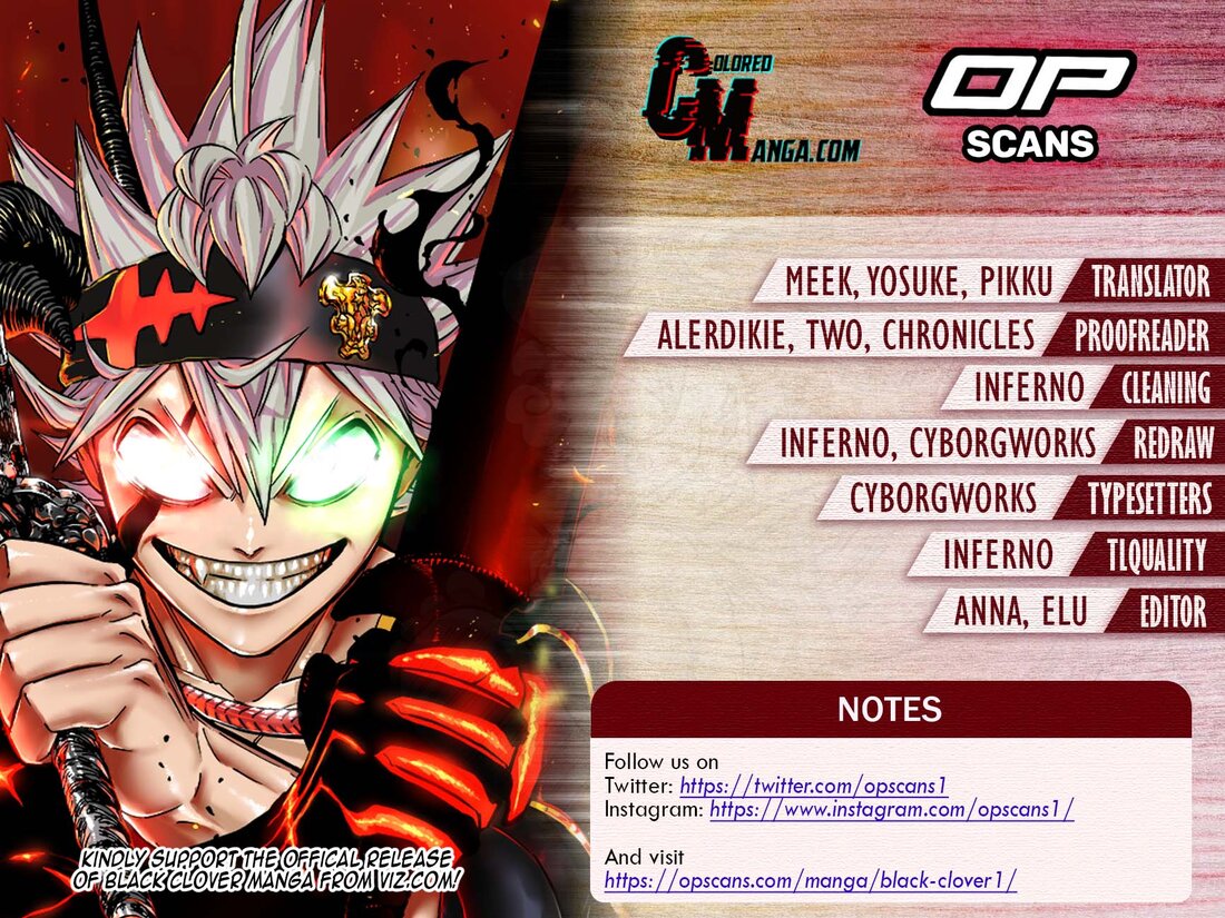 Read Black Clover EN Manga Online