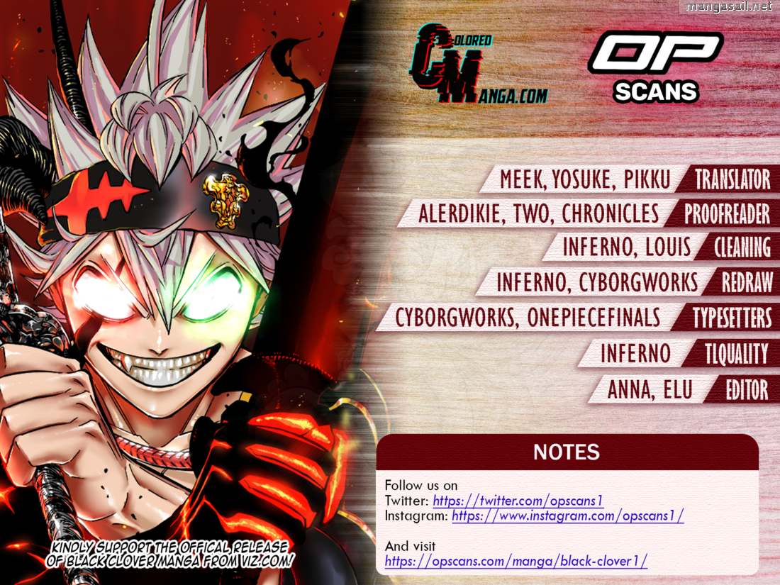 Read Black Clover EN Manga Online