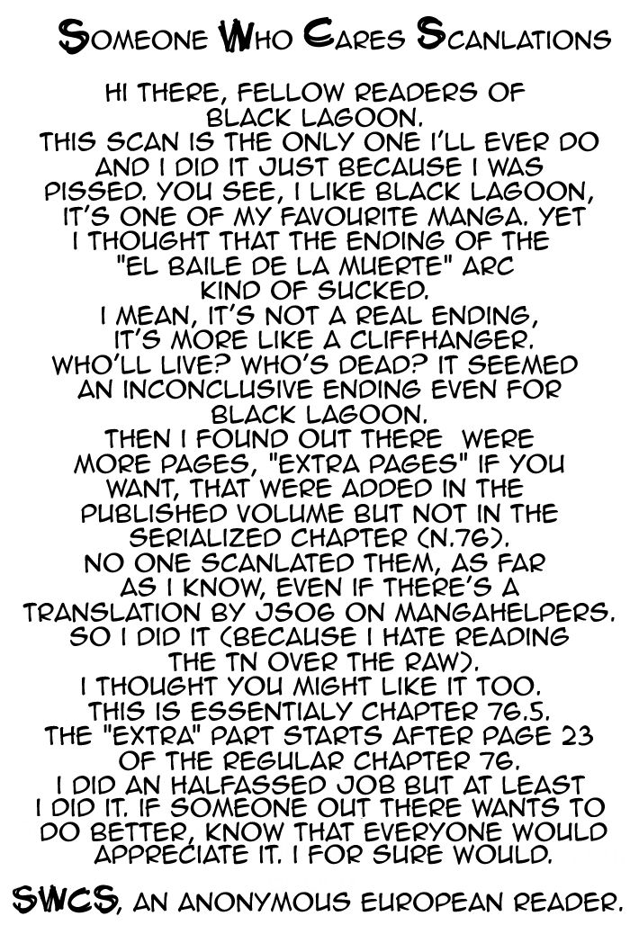 Read Black Lagoon EN Manga Online