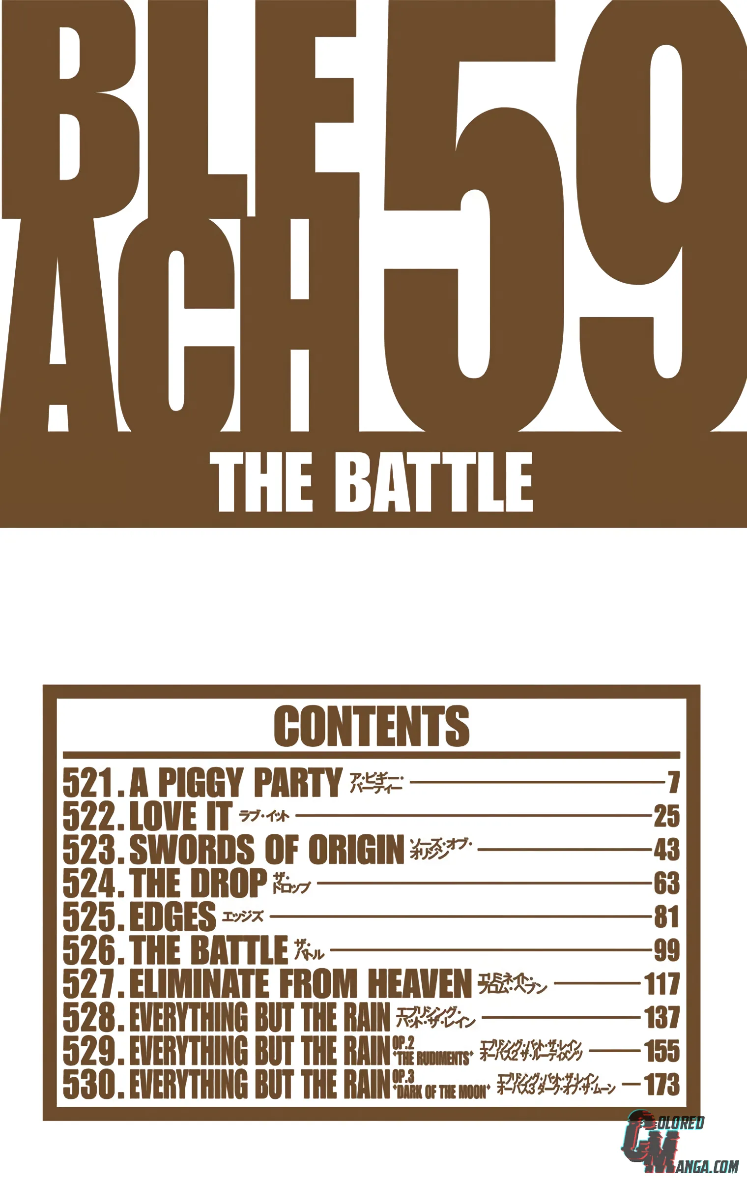 Read Bleach (Colored) EN Manga Online