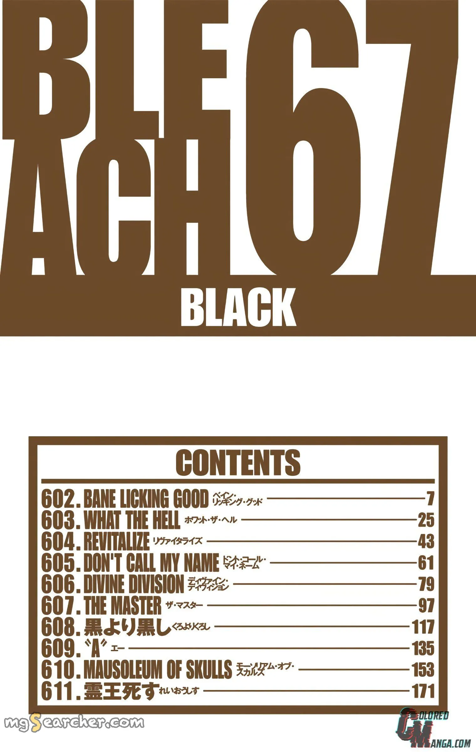 Read Bleach (Colored) EN Manga Online