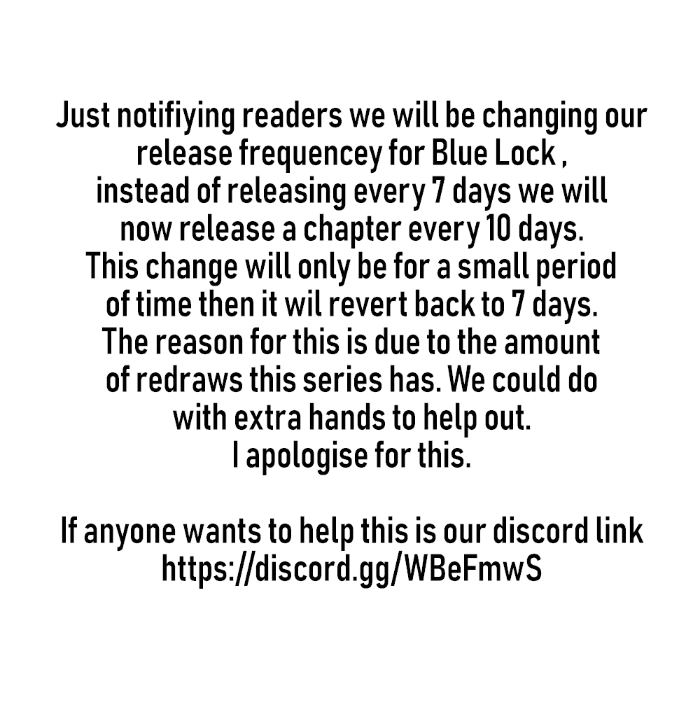 Read Blue Lock EN Manga Online