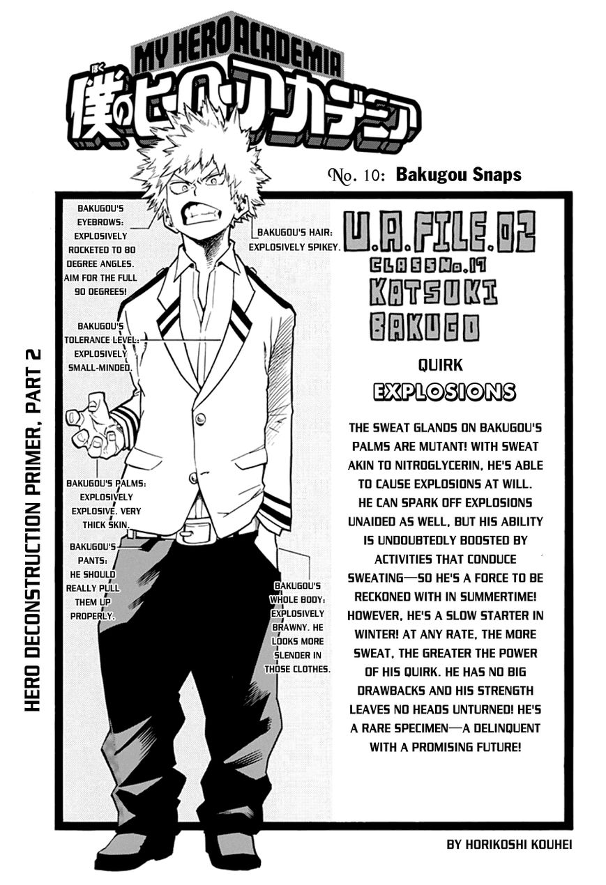 Read Boku no Hero Academia EN Manga Online