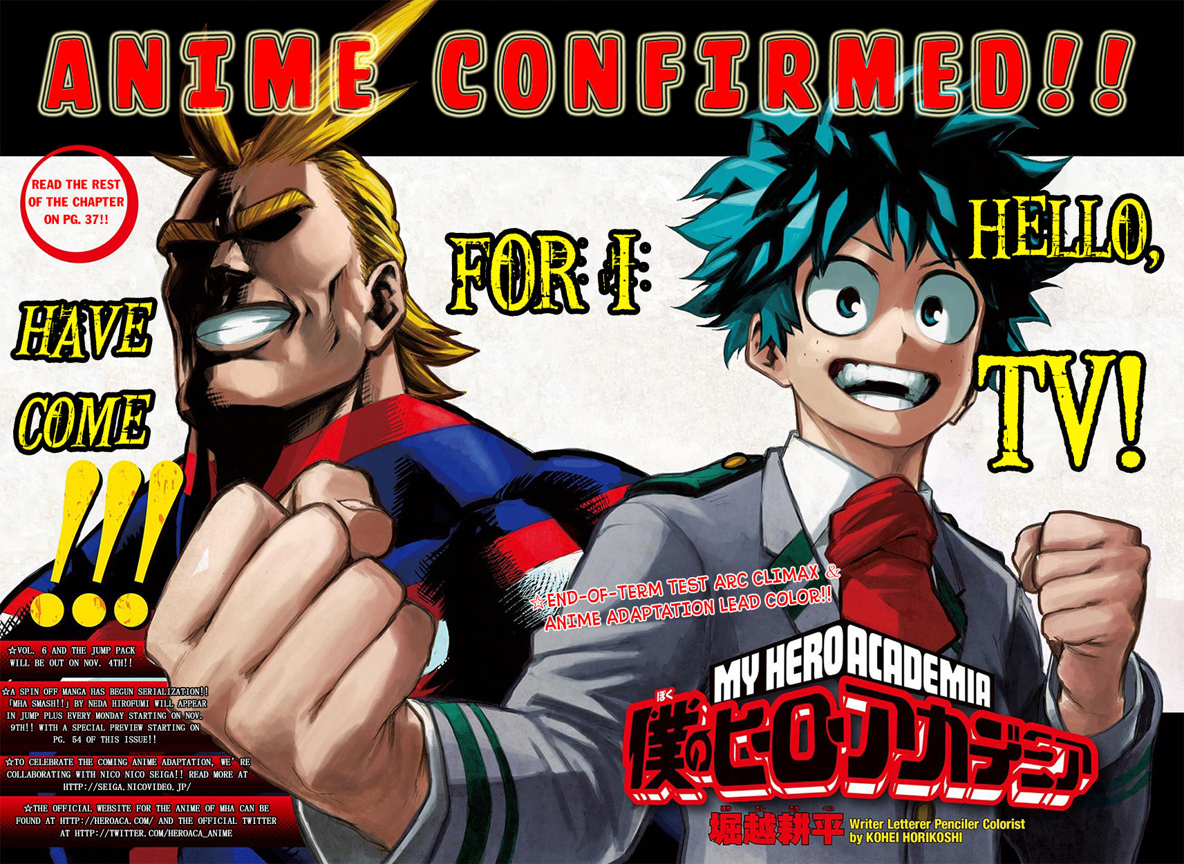 Read Boku no Hero Academia EN Manga Online