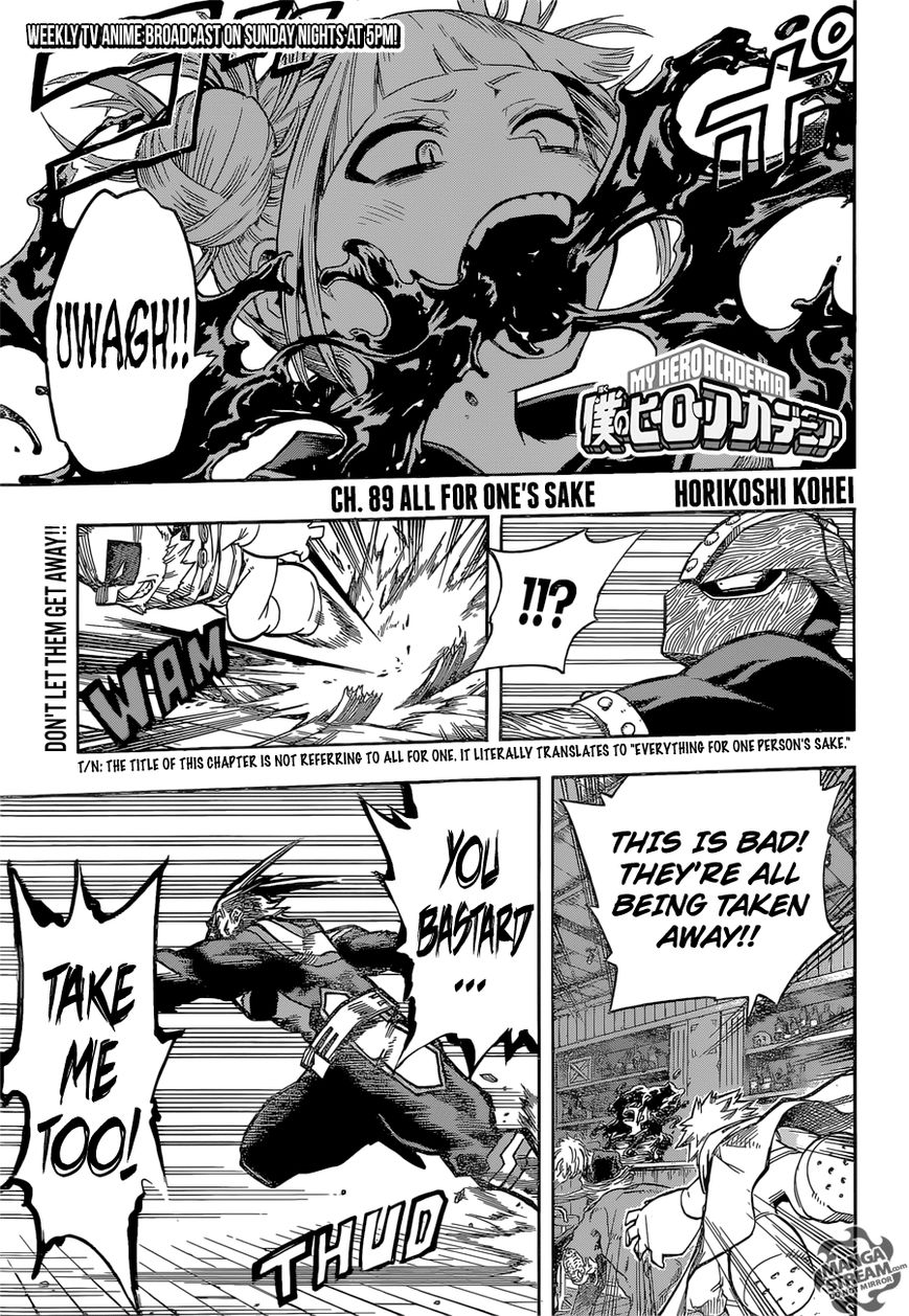 Read Boku no Hero Academia EN Manga Online