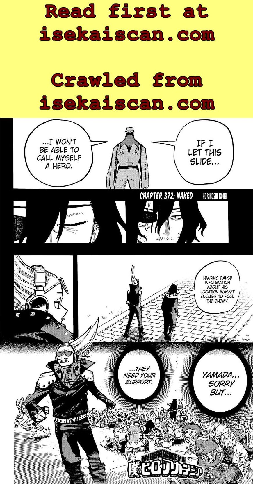 Read Boku no Hero Academia EN Manga Online
