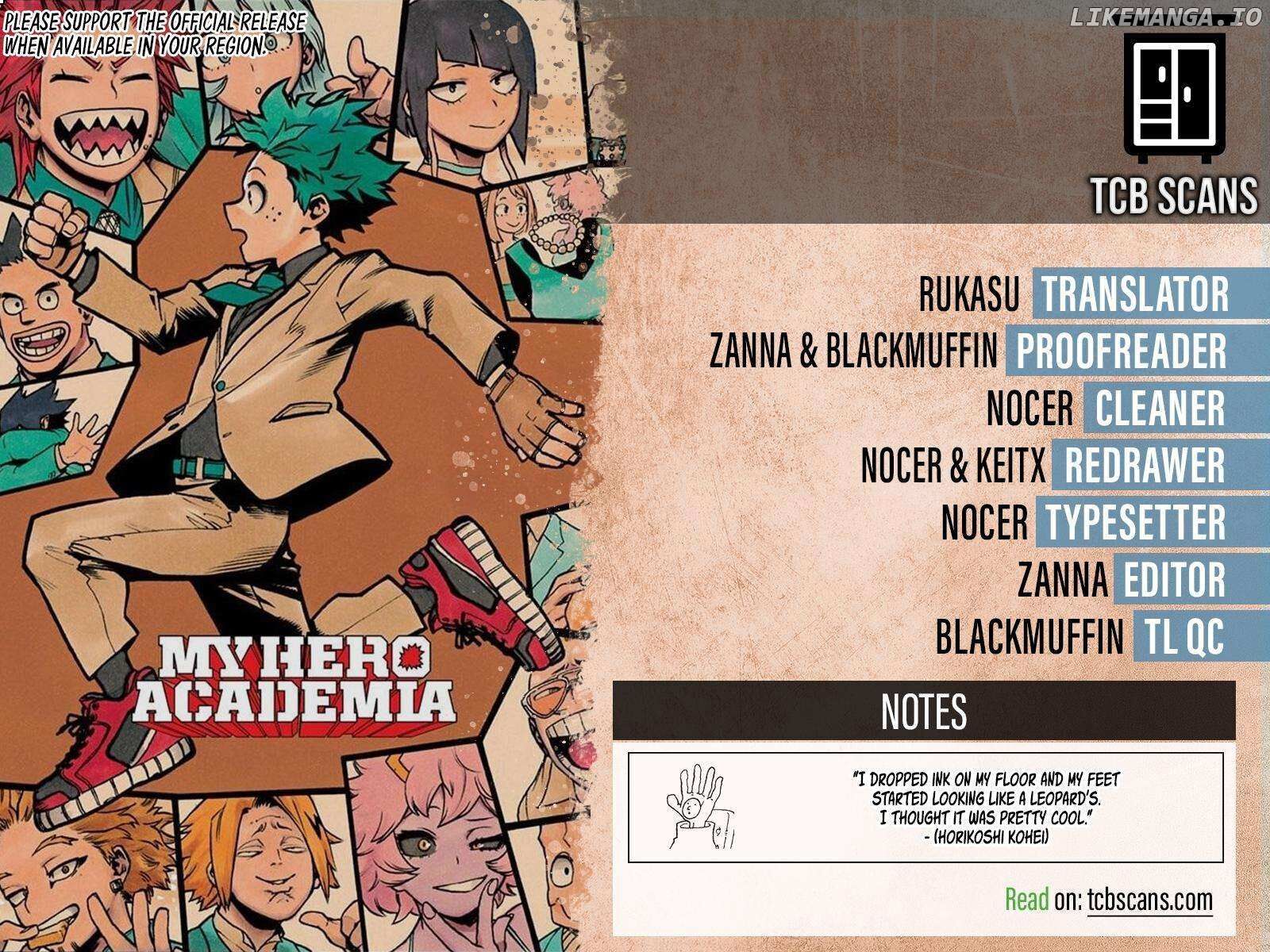 Read Boku no Hero Academia EN Manga Online