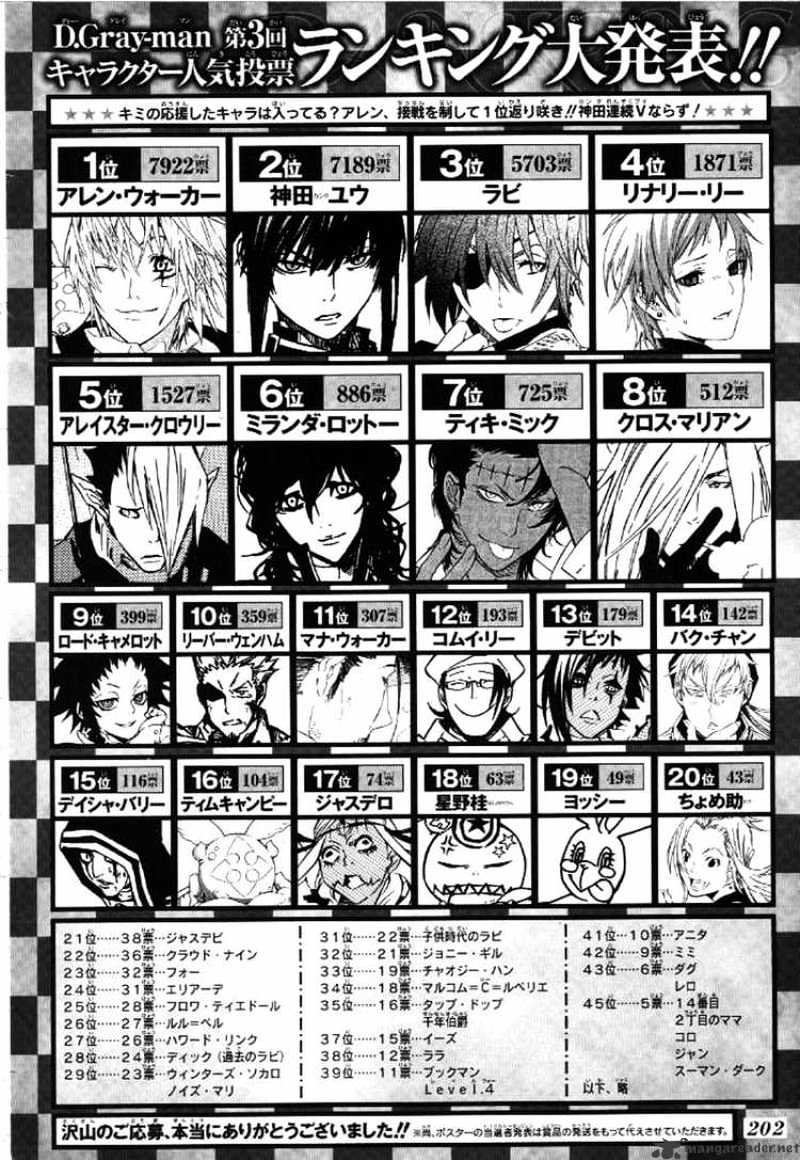 Read D.Gray-man EN Manga Online