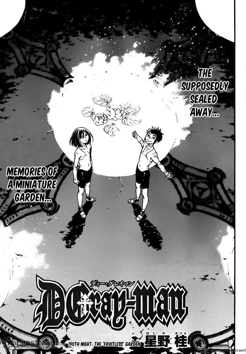 Read D.Gray-man EN Manga Online