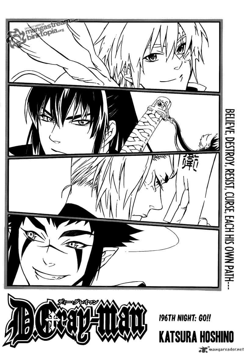 Read D.Gray-man EN Manga Online