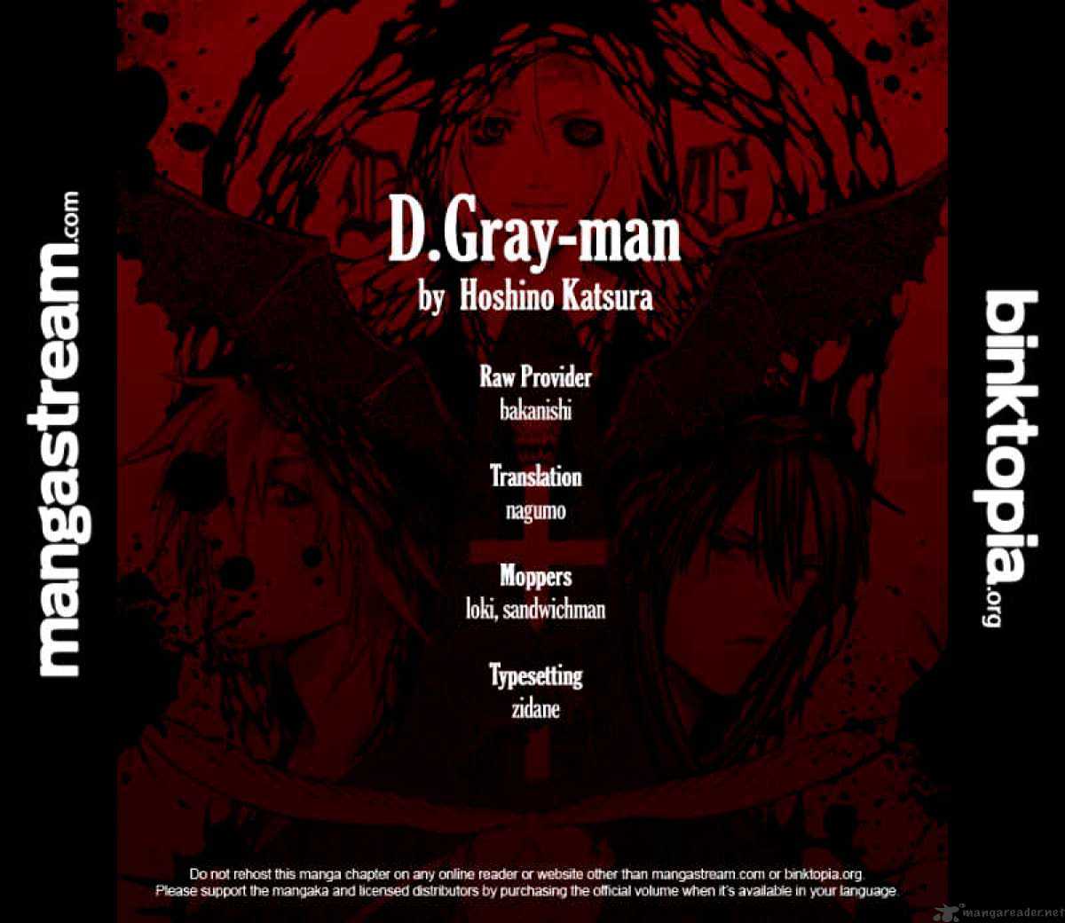 Read D.Gray-man EN Manga Online