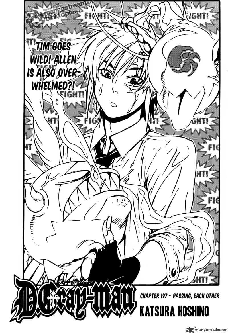 Read D.Gray-man EN Manga Online