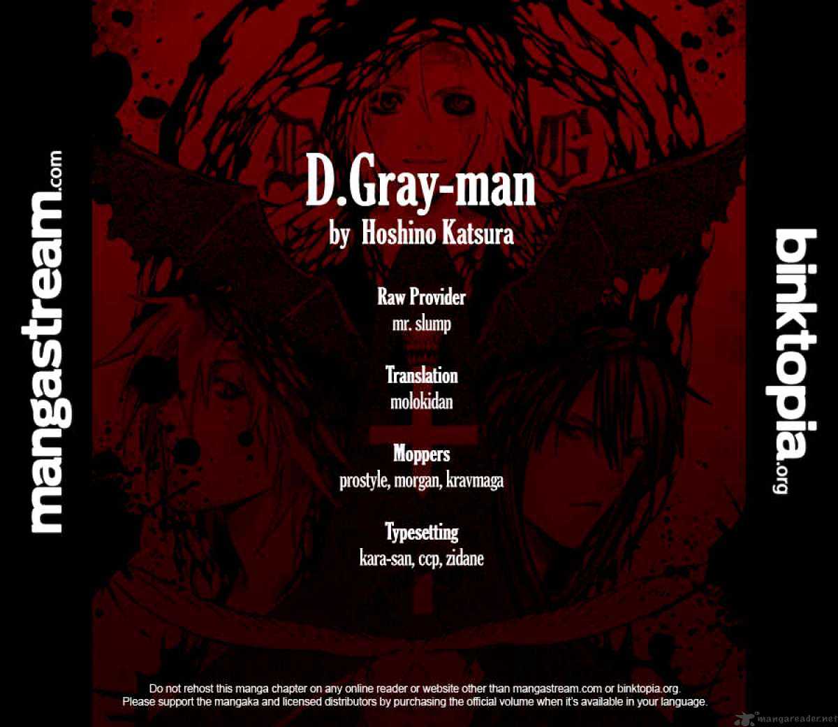 Read D.Gray-man EN Manga Online