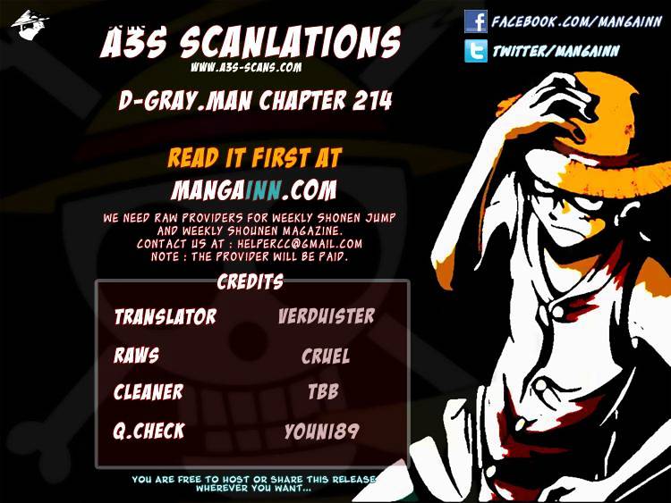 Read D.Gray-man EN Manga Online