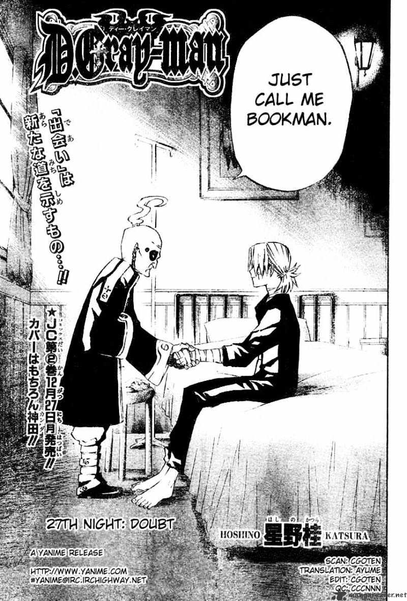 Read D.Gray-man EN Manga Online