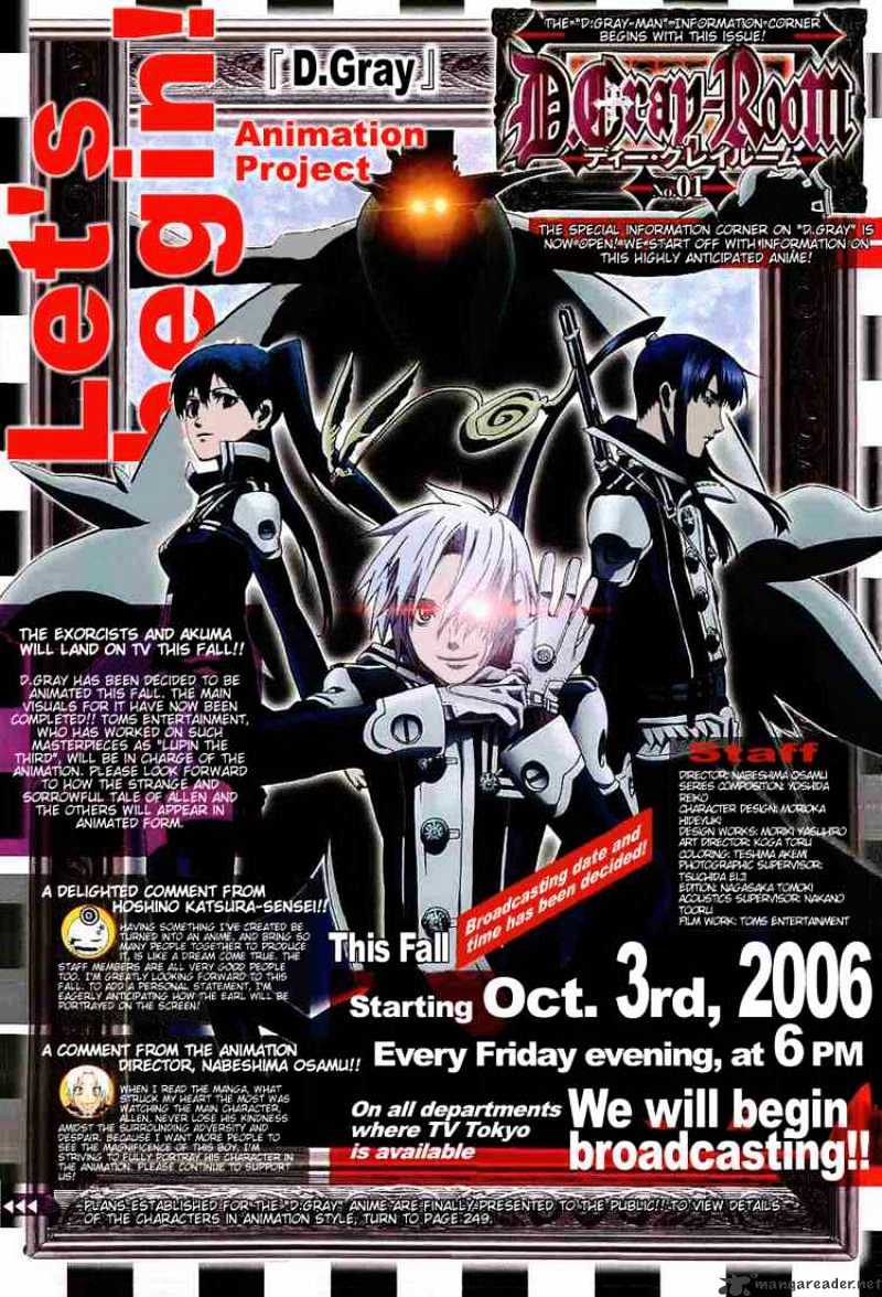 Read D.Gray-man EN Manga Online
