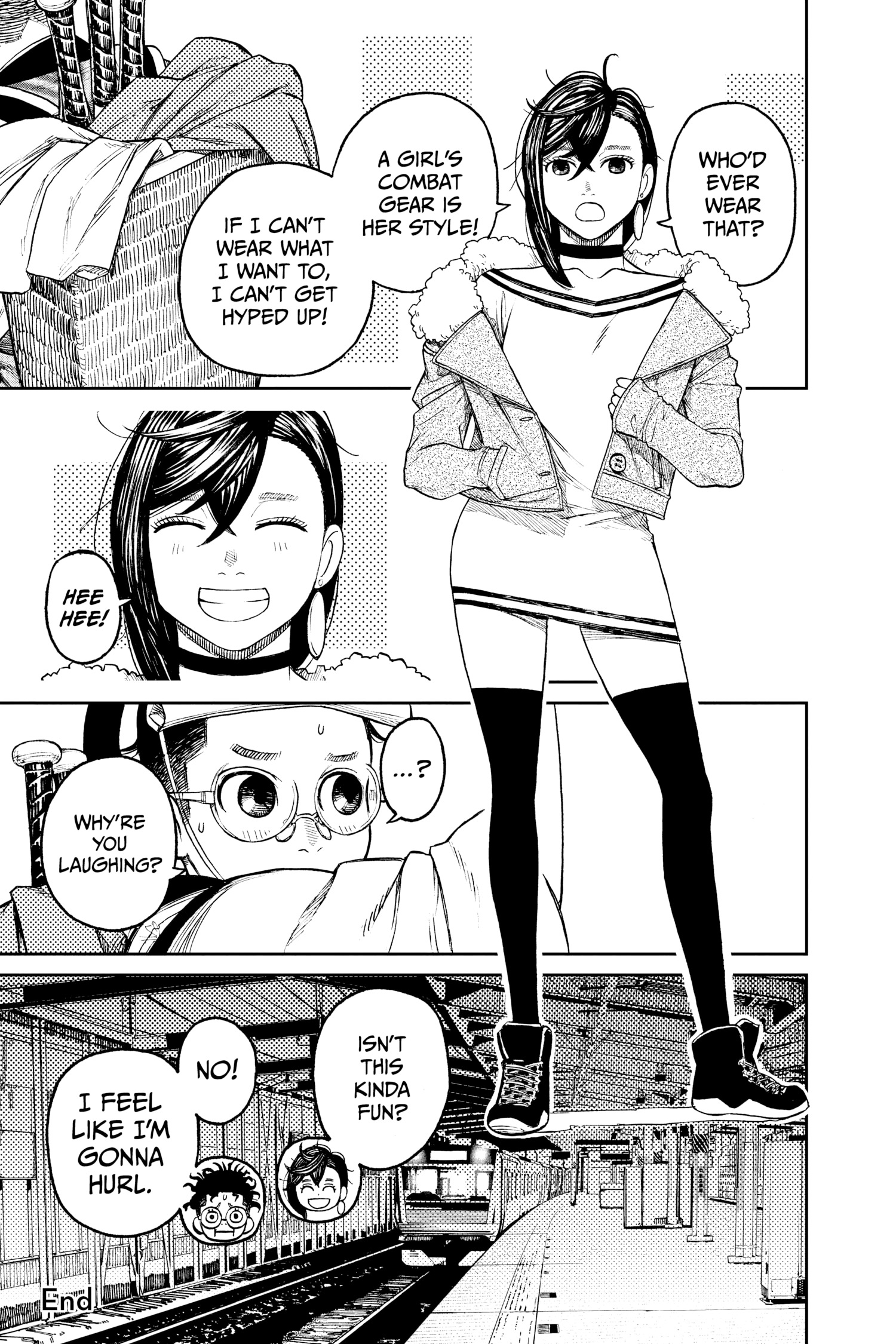 Read Dandadan EN Manga Online