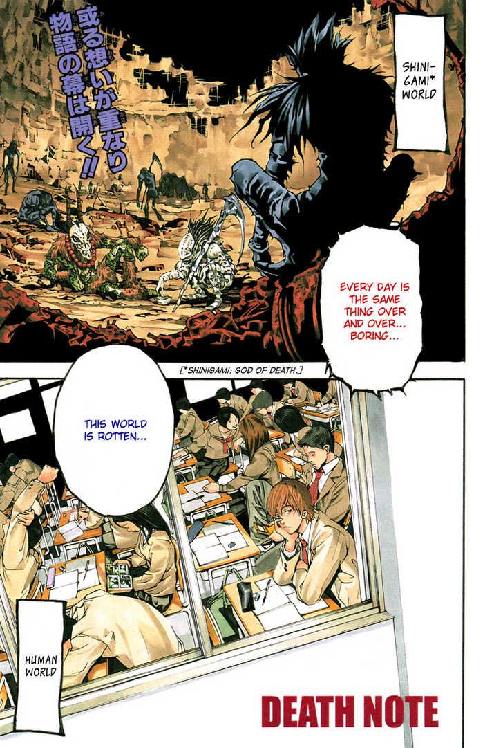 Read Death Note EN Manga Online