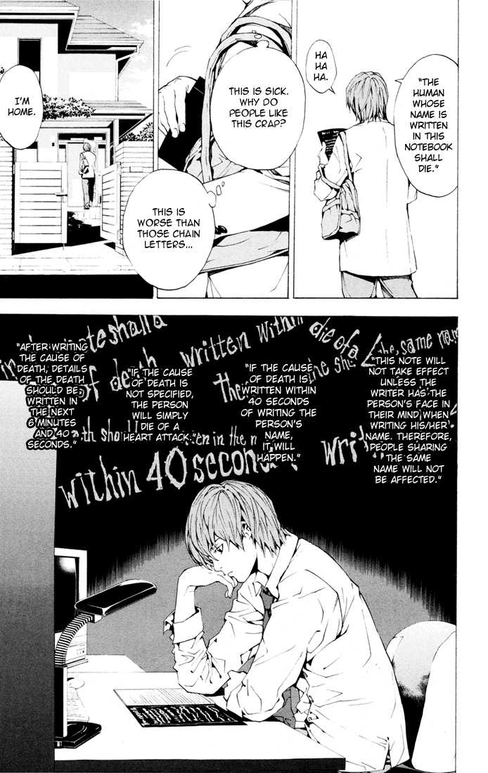 Read Death Note EN Manga Online