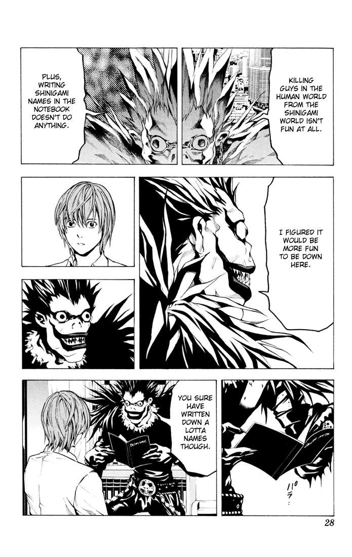 Read Death Note EN Manga Online