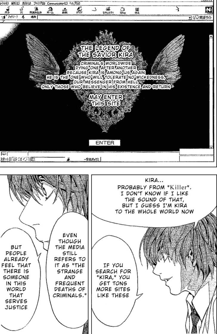 Read Death Note EN Manga Online