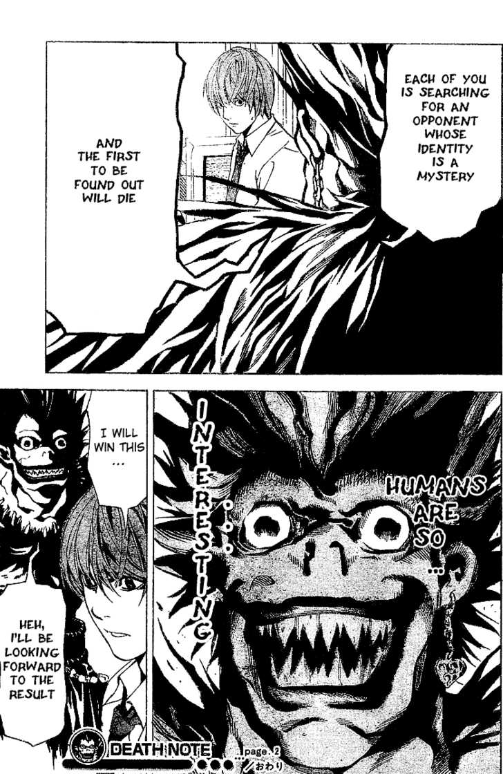 Read Death Note EN Manga Online