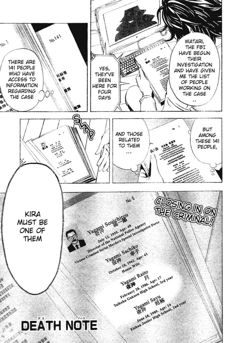 Read Death Note EN Manga Online