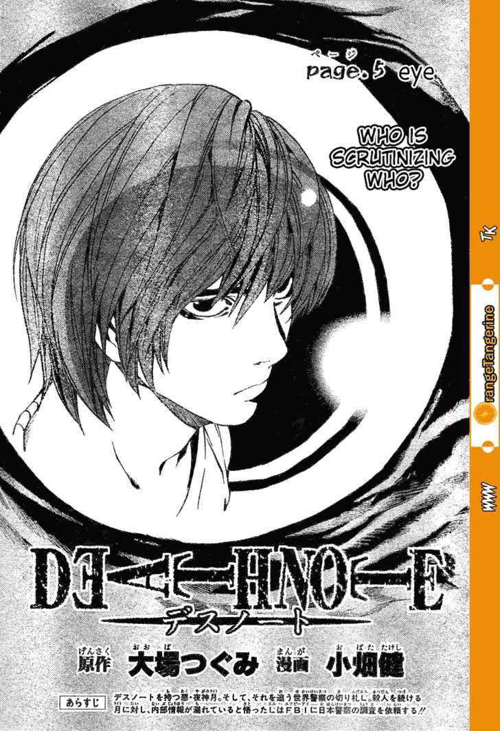 Read Death Note EN Manga Online