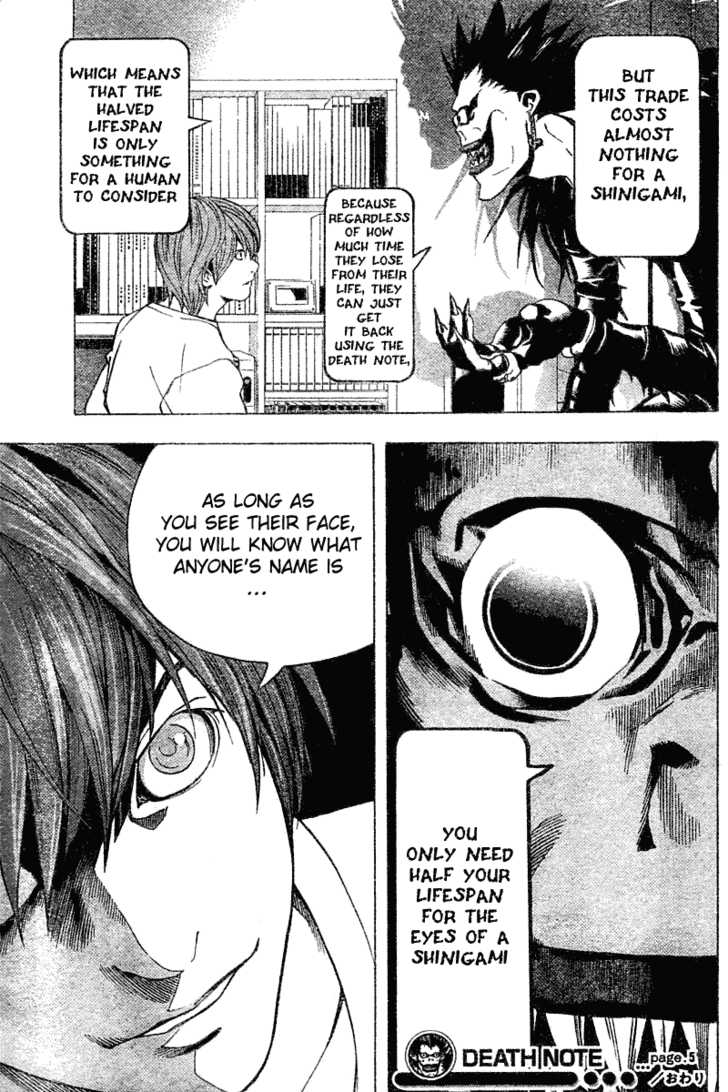 Read Death Note EN Manga Online