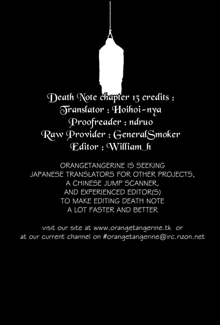 Read Death Note EN Manga Online