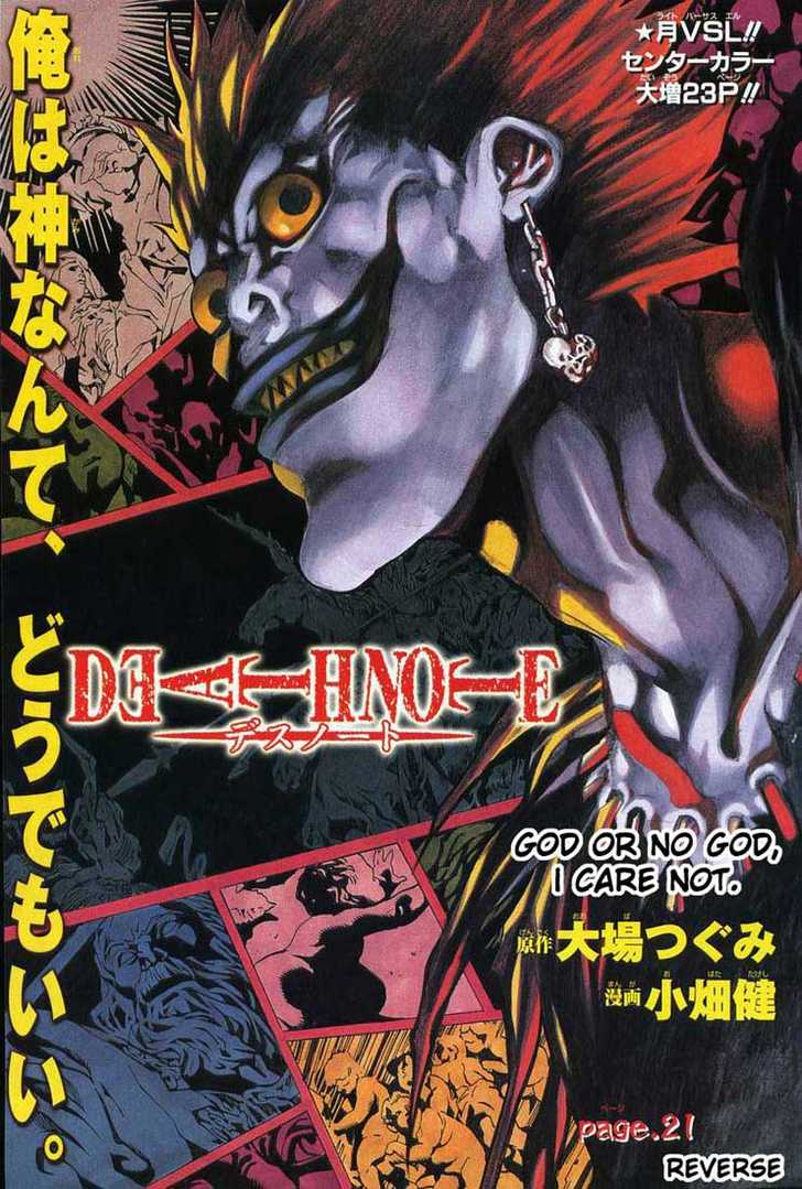 Read Death Note EN Manga Online