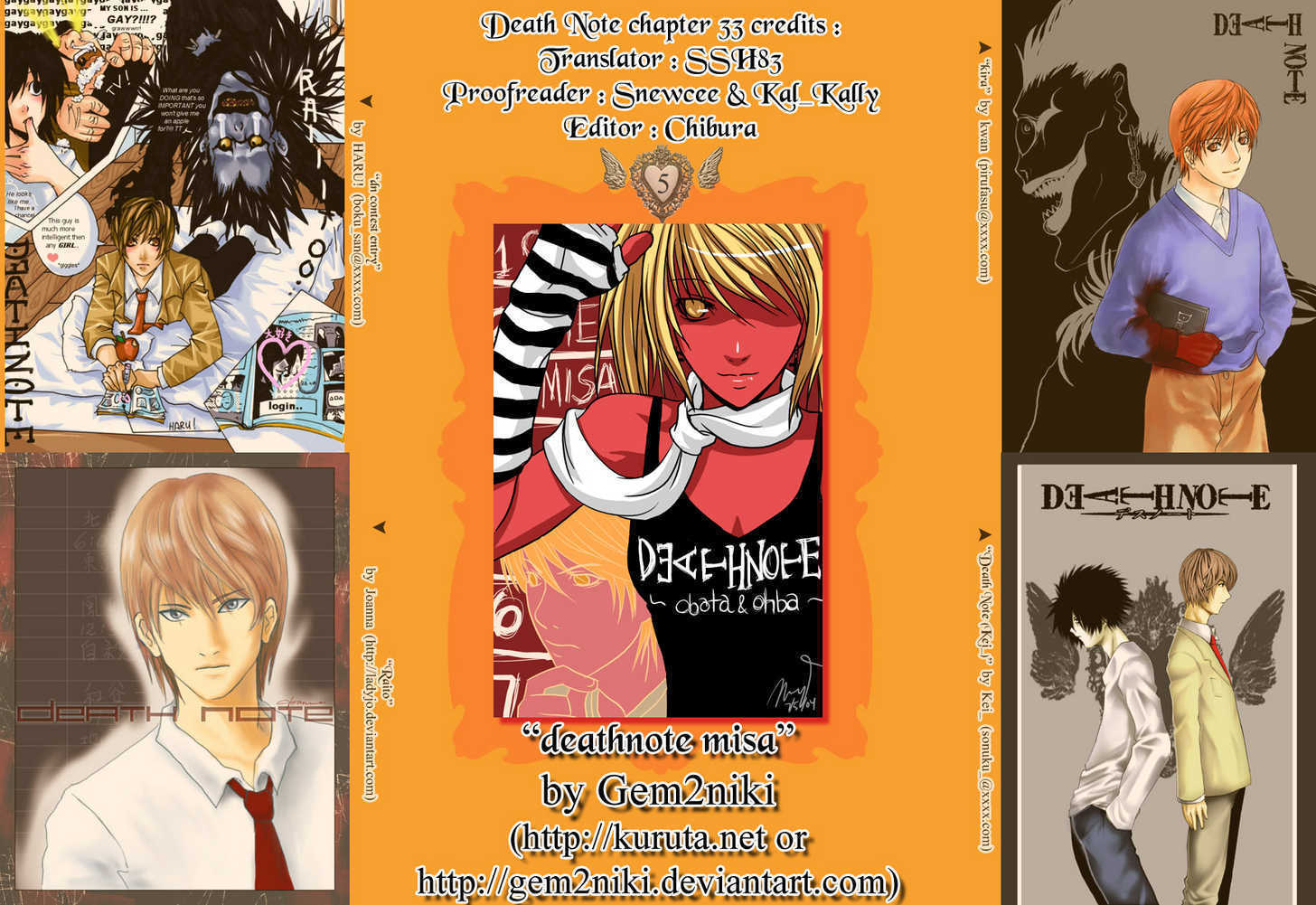 Read Death Note EN Manga Online