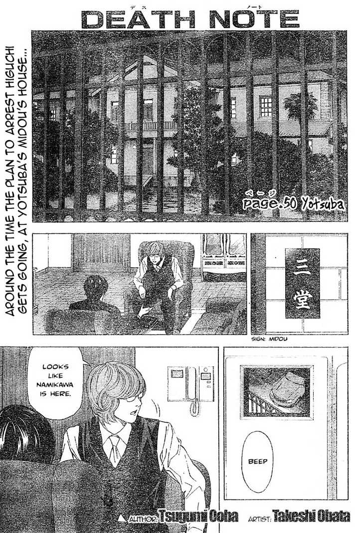 Read Death Note EN Manga Online