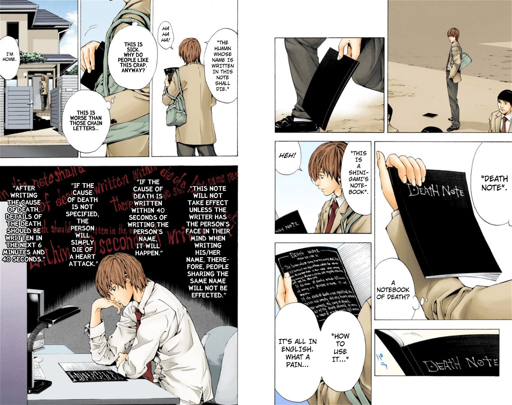 Read Death Note EN Manga Online