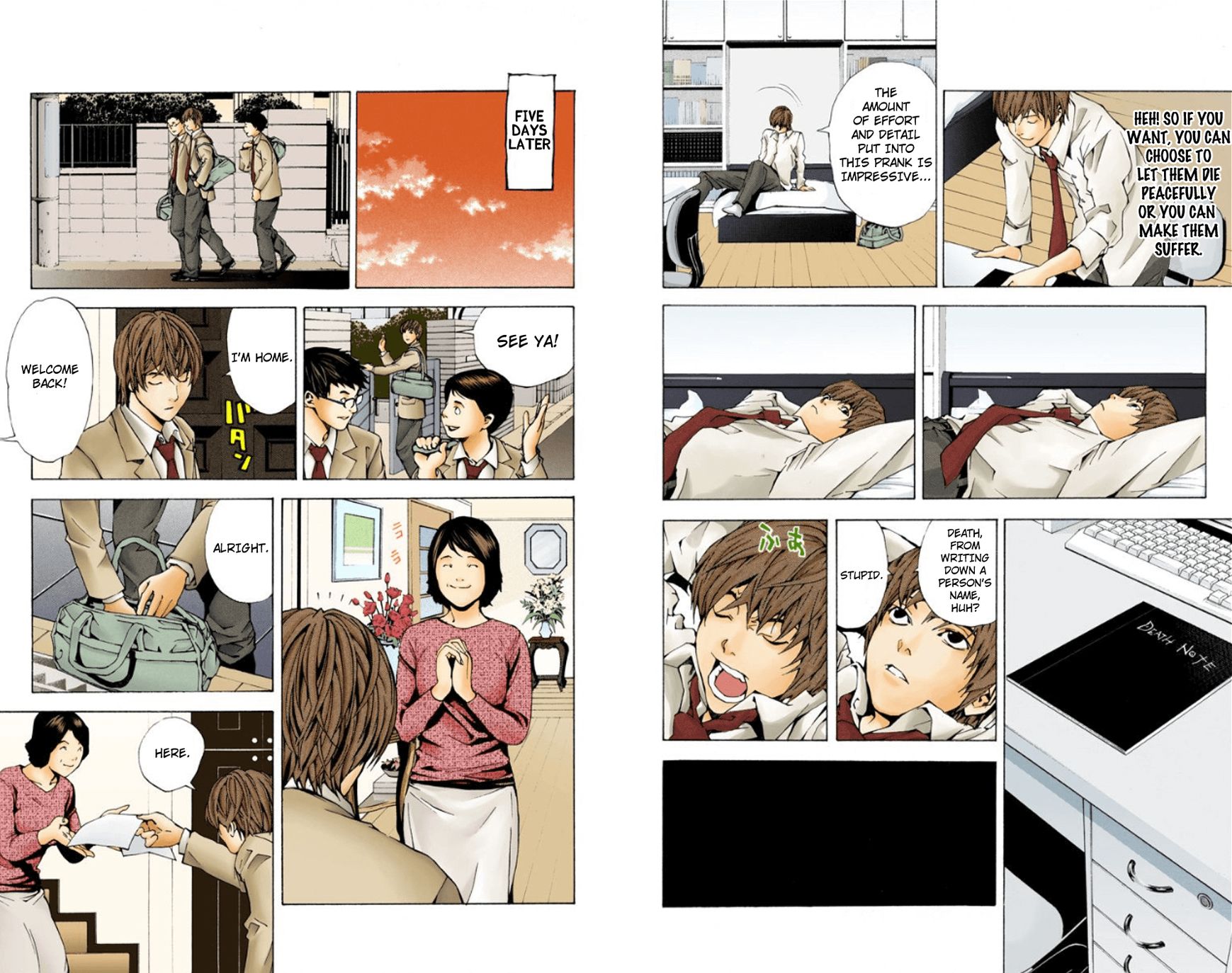 Read Death Note EN Manga Online