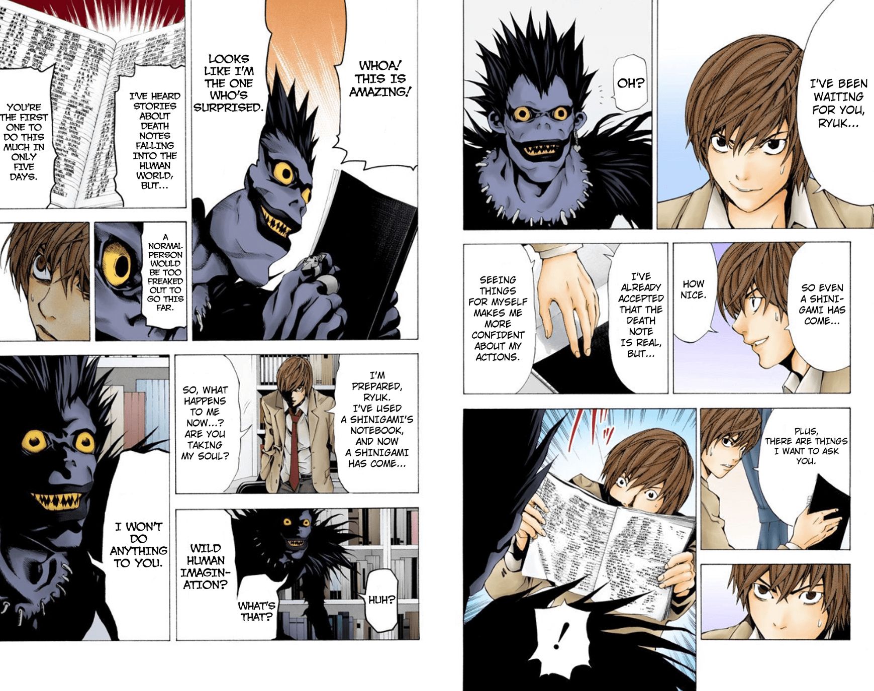 Read Death Note EN Manga Online